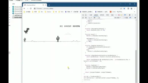 谷歌小恐龙游戏改编版 HTML 绿色版 及多皮肤版本 (有网也能玩, 可不用谷歌浏览器)