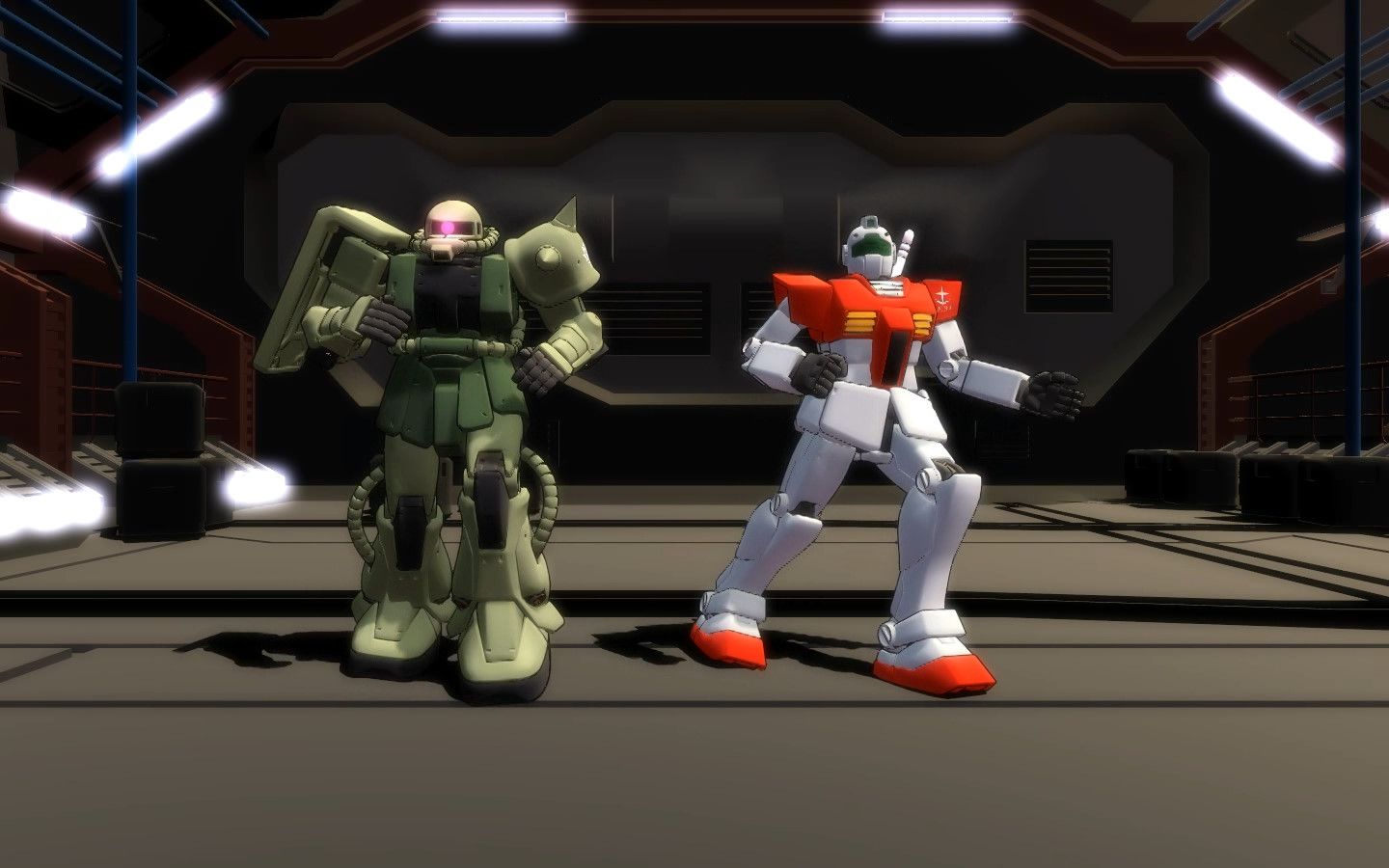 mmd联邦和吉翁是时候分个高下了scream