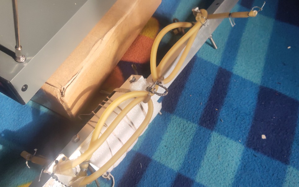 皮筋弓箭测速30克玻纤箭越来越快了加油奥利给