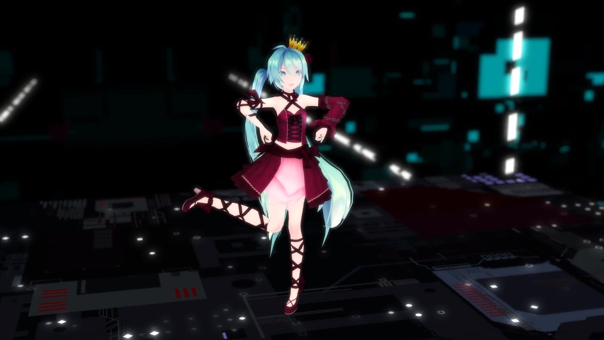 [图]【MMD】葡萄酒初音 World Is Mine 世界第一公主殿下