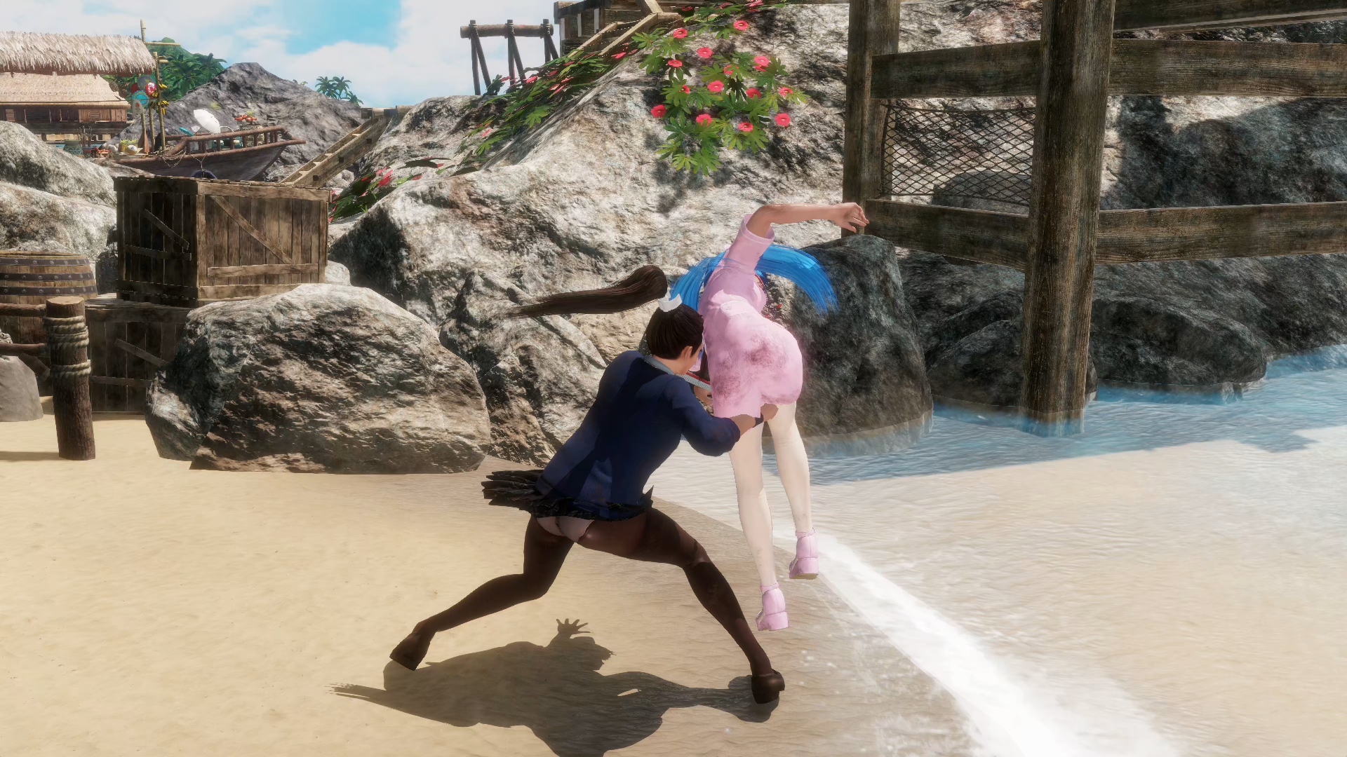 不知火舞mai 裤袜jkm-01 vs 库拉·戴尔蒙多kula 护士 (24)