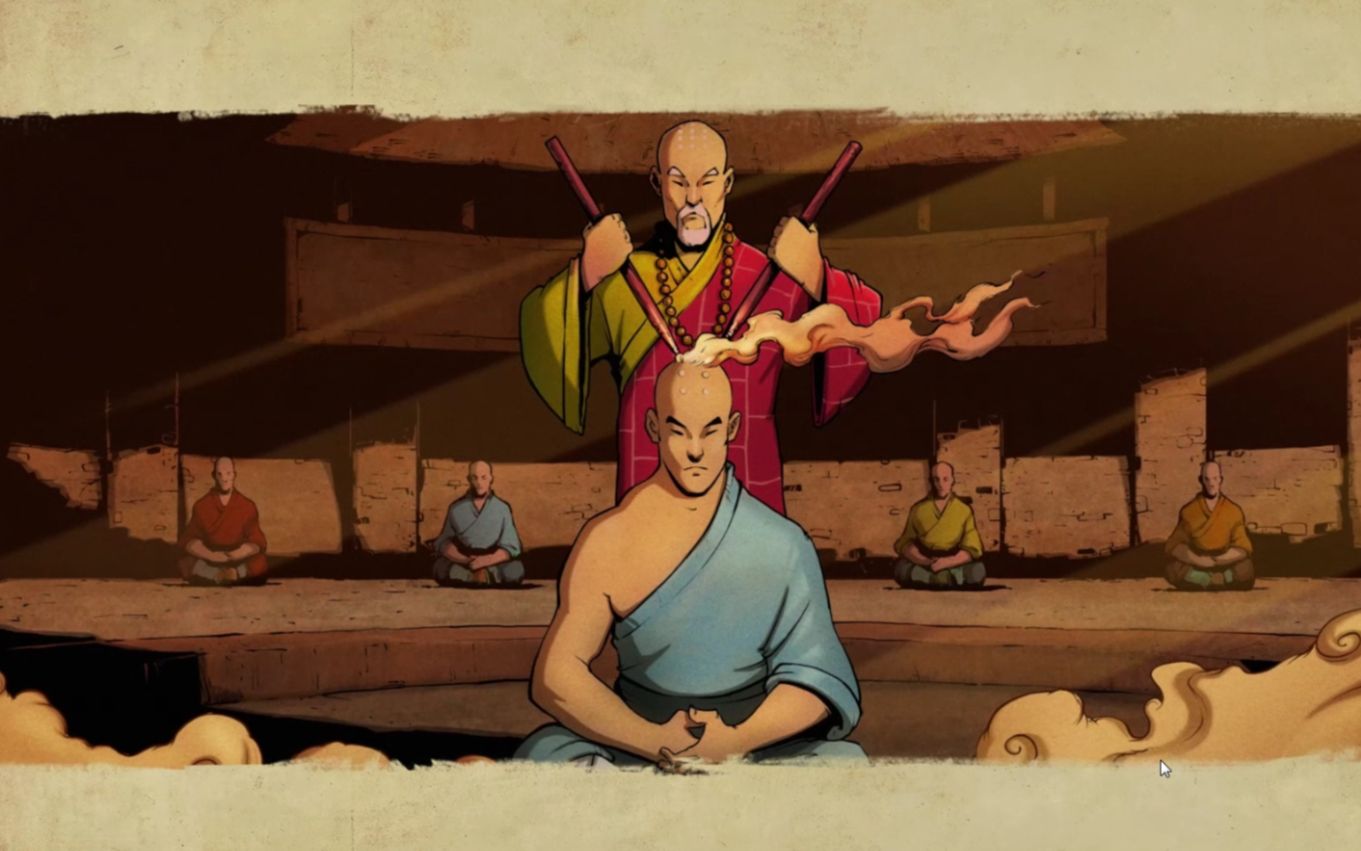 老外做的中国武侠游戏,少林和尚大战倭寇,直接打到日本本土