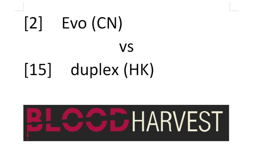 [2] evo (CN)对战 [15] duplex (HK) 国际赛季后赛Round 1哔哩哔哩bilibili