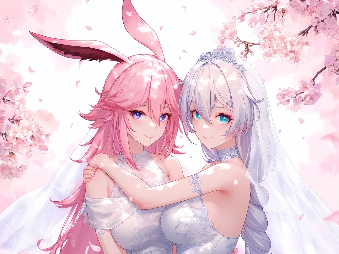 曾经有一对,叫卡莲和八重