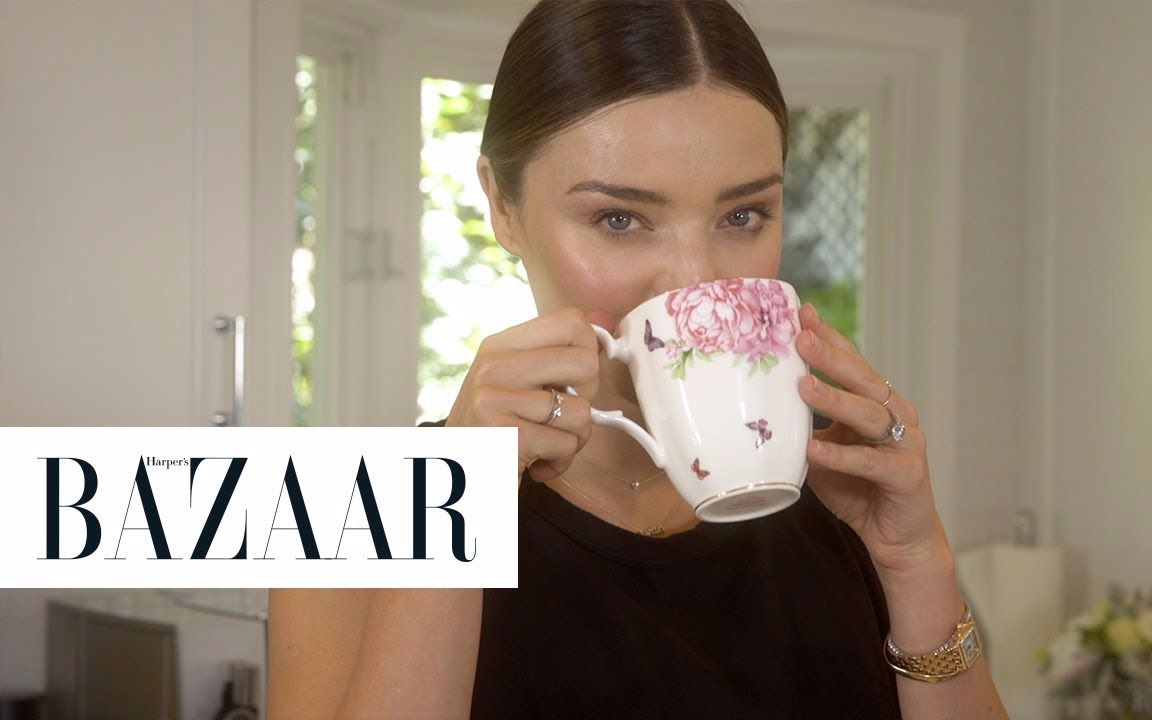 [图]【Harper's BAZAAR】米兰达可儿一天之内所吃的东西