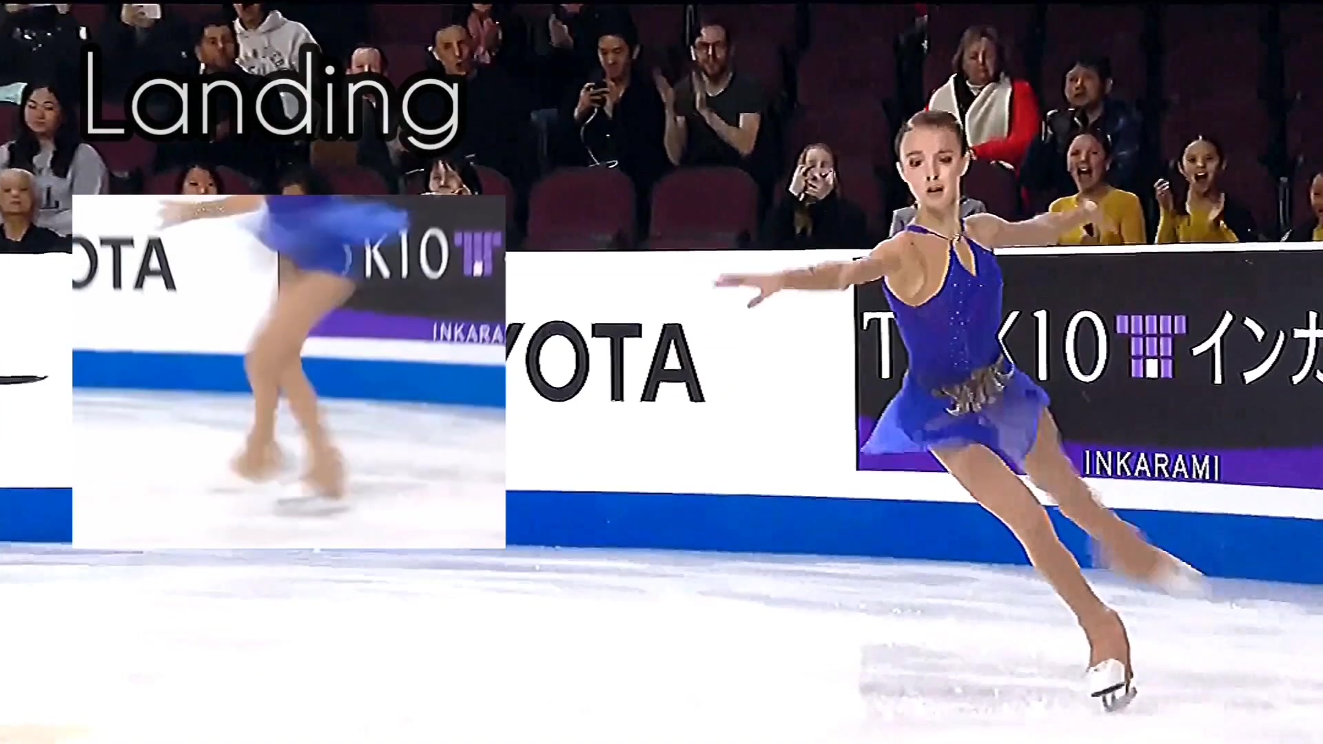 安娜谢尔巴科娃Anna Shcherbakova Quad Lutz Analysis  Skate America 2019哔哩哔哩bilibili