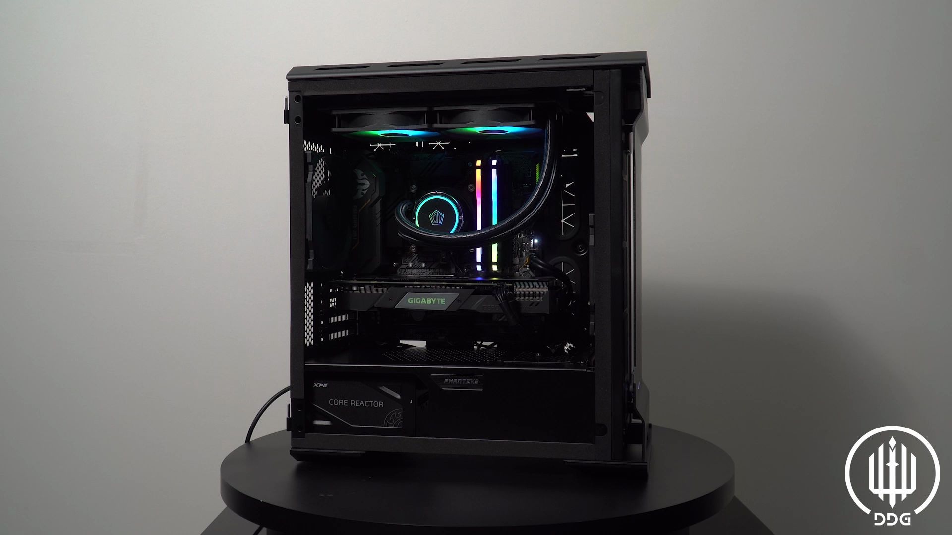 大辰汇一体水冷追风者314etg有点黑我的灯今天坏了