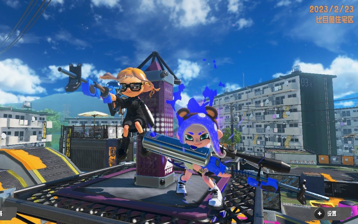 [splatoon3]当小枪玩家掏出了他的公升4k