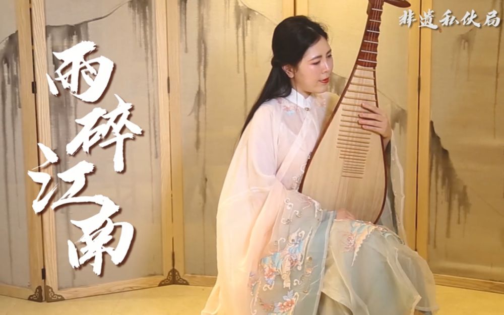 琵琶非遗私伙局雨碎江南印象