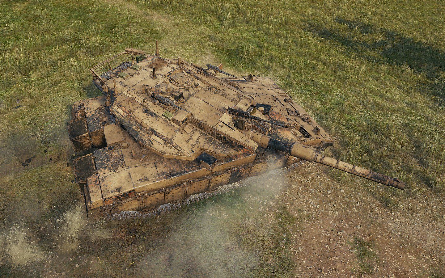 《坦克世界world of tanks》梅卡瓦 mk.3d主战坦克 merkava mk.3d 坦