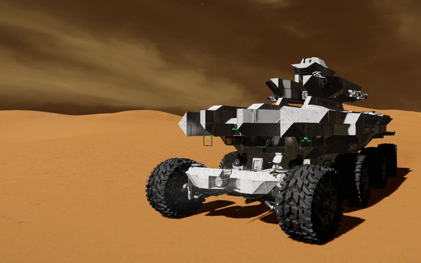 【太空工程师】全地形全功能探索车-北极星号_哔哩哔哩 (゜-゜)つロ