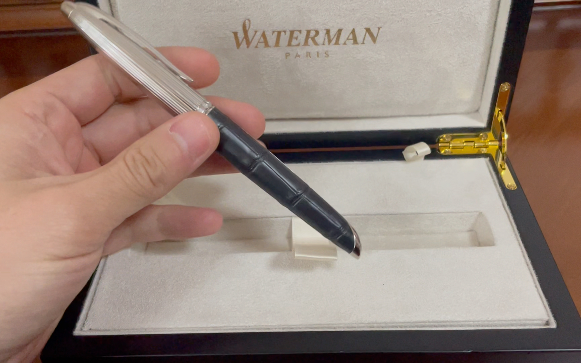 waterman鳄鱼全球限量系列书生的宝贝哔哩哔哩bilibili