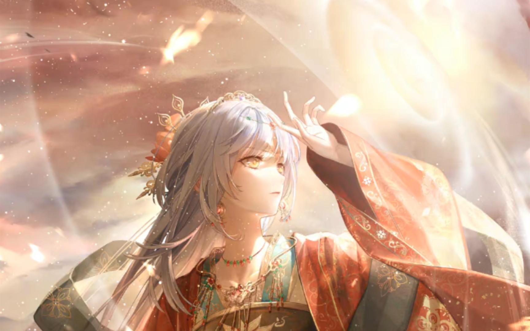 【闪耀暖暖】夜宵.灯华夜锦复苏及展示_闪耀暖暖