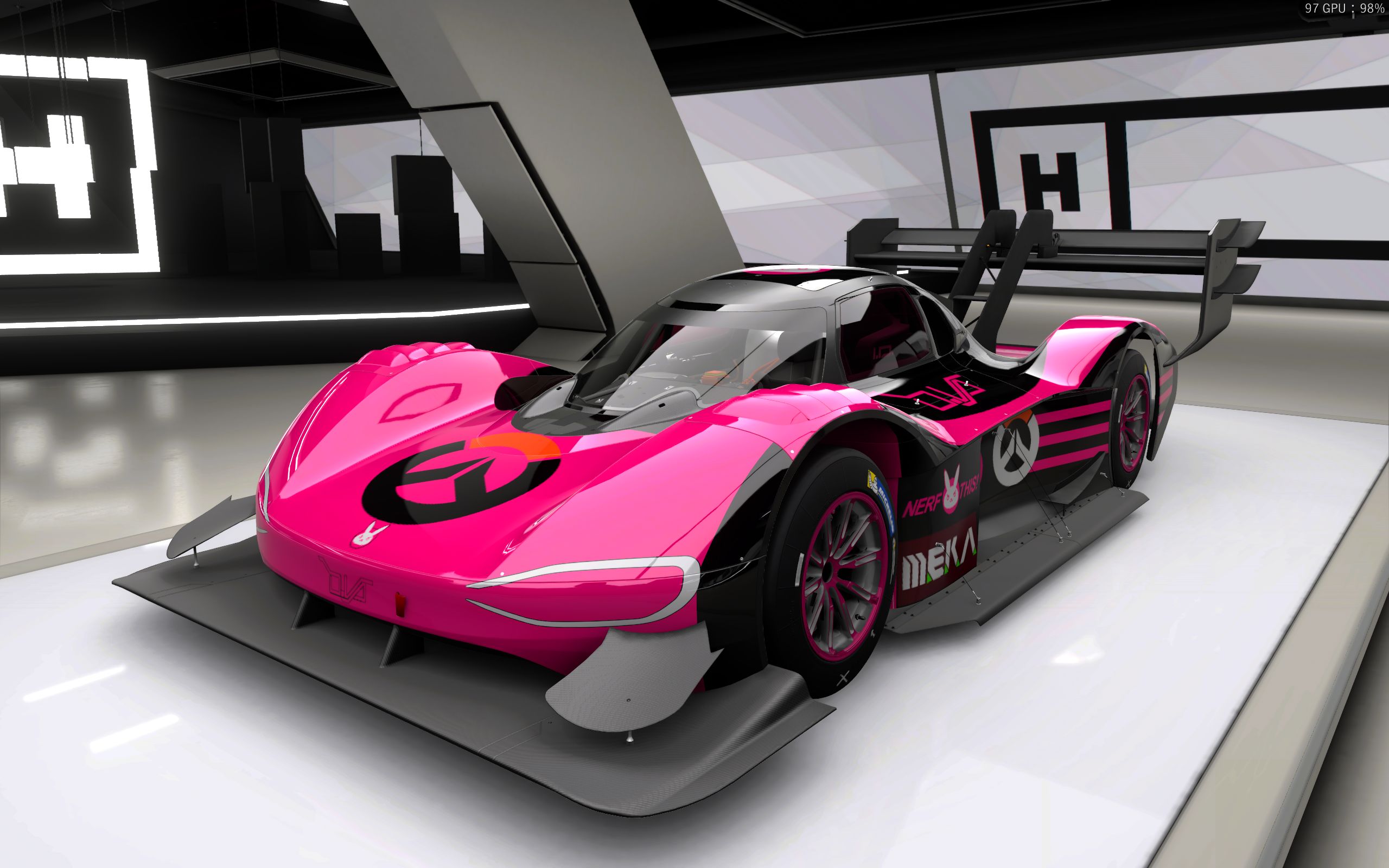 2k极致画质地平线4在94大众idr的电机声与轮胎声中感受英国风景以及地