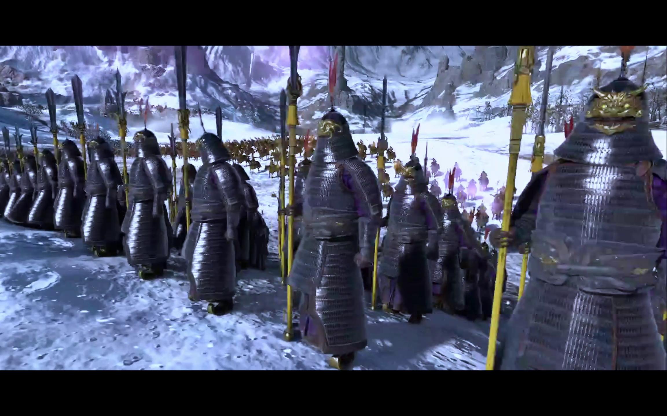 【战锤3】寒光照铁衣!震旦步人甲士异界扬威 血战上万绿皮食人魔联军