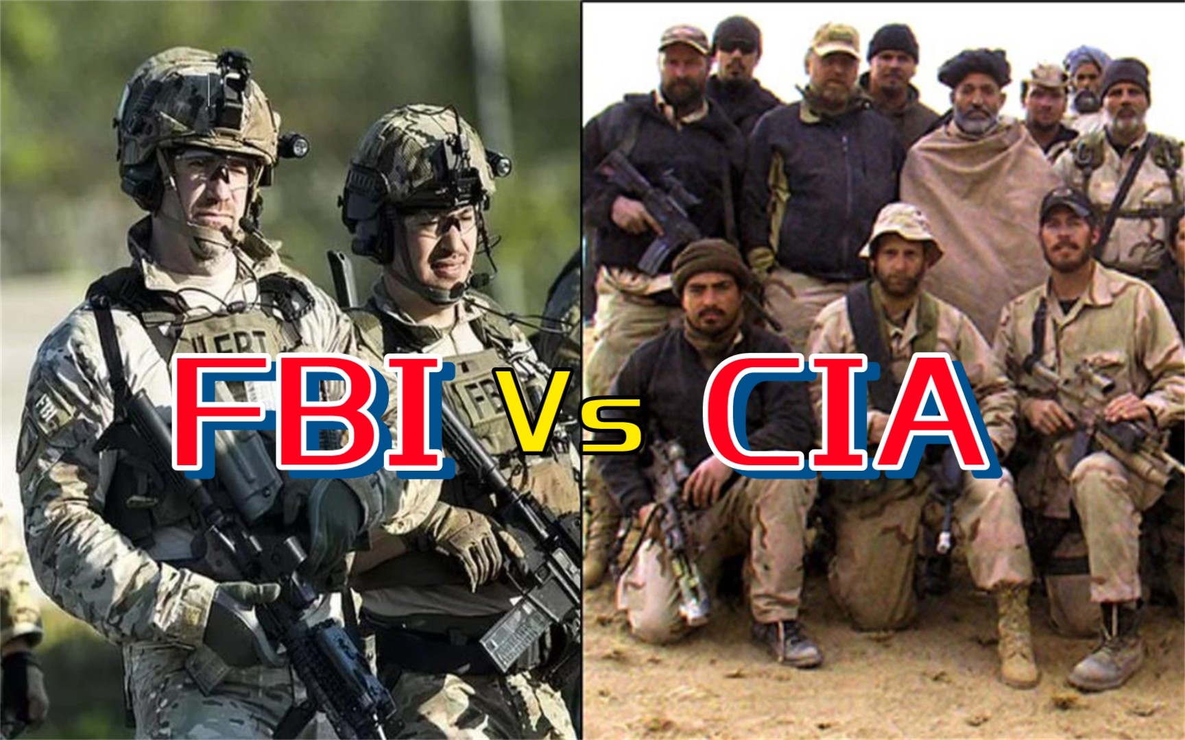 FBI Vs CIA:美国两大情报机构到底有何异同?哔哩哔哩bilibili