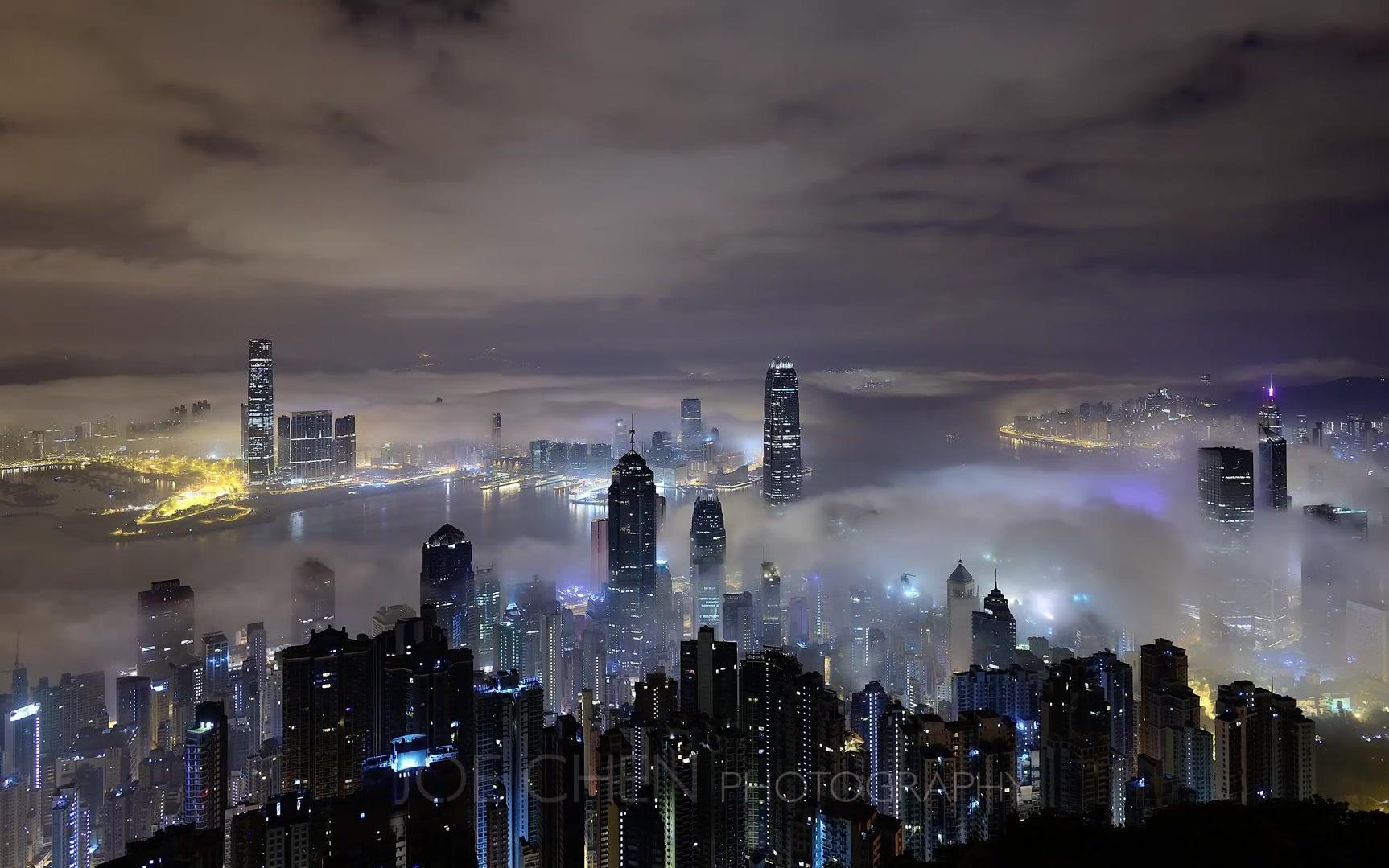 [图]云中香港2：香港雲海縮時攝影 Sea of Clouds in Hong Kong Timelapse 4K UHD :