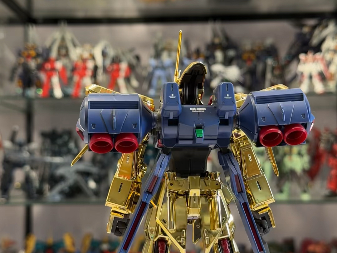 高达uc pb限定 万代模型 mg 1/100 百式改 mg电镀百世改