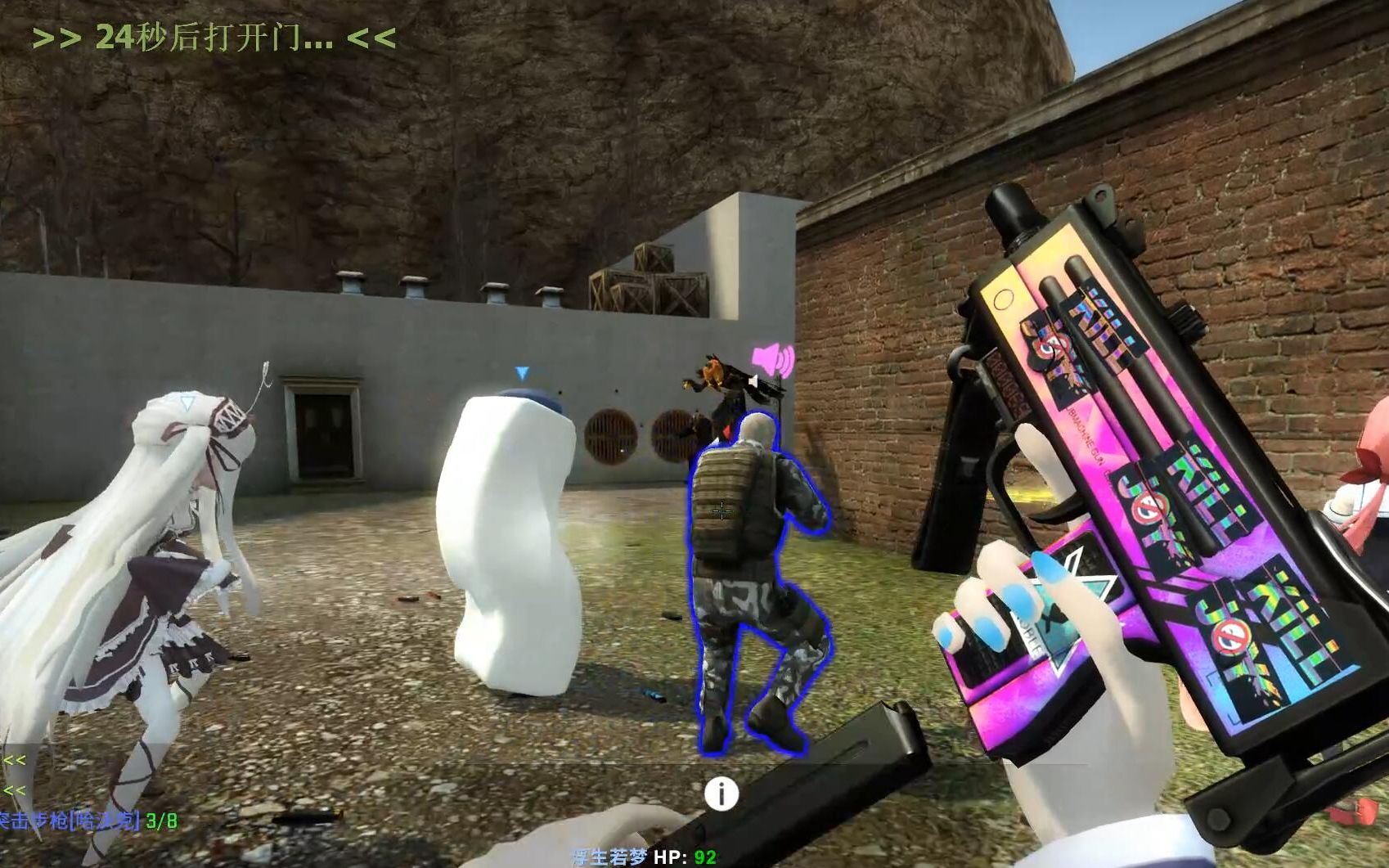 csgo僵尸逃跑zed僵尸乐园虐杀原形