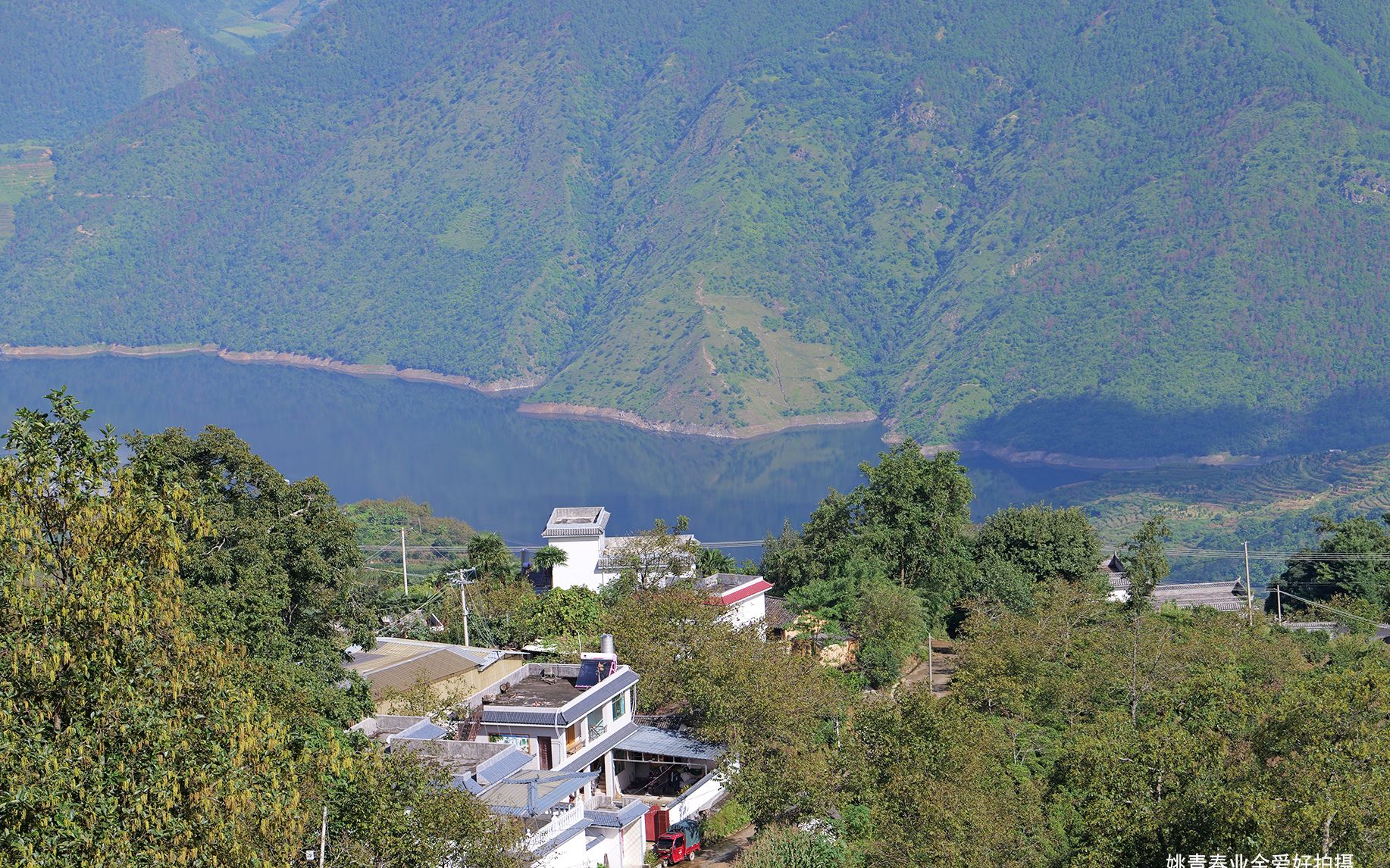 云南省临沧市凤庆县大寺乡澜沧江乡村人家自然风光山水风景姚青春拍摄