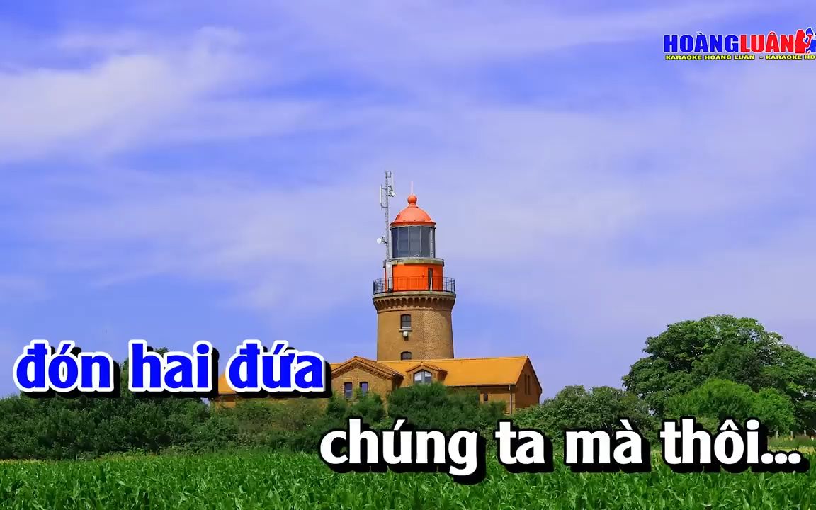 [图]Karaoke Lâu Đài Tình Ái Tone Nam Beat Hay Nhạc Sống _ Hoàng Luân