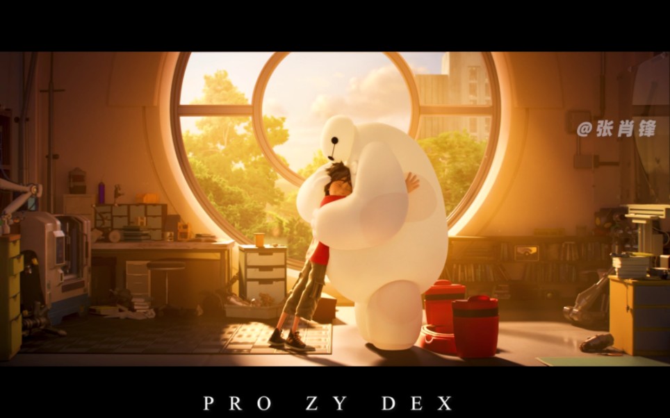 大白说:"我长成这样是为了让人看起来更想拥抱.