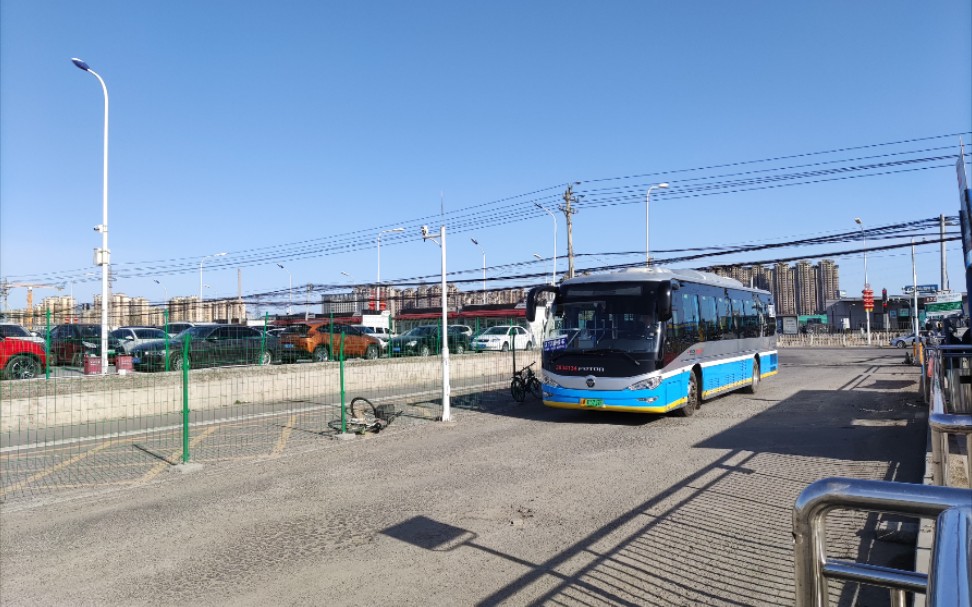 公交原速19北京公交pov312路快车区间车东小营公交场站双井桥西全程