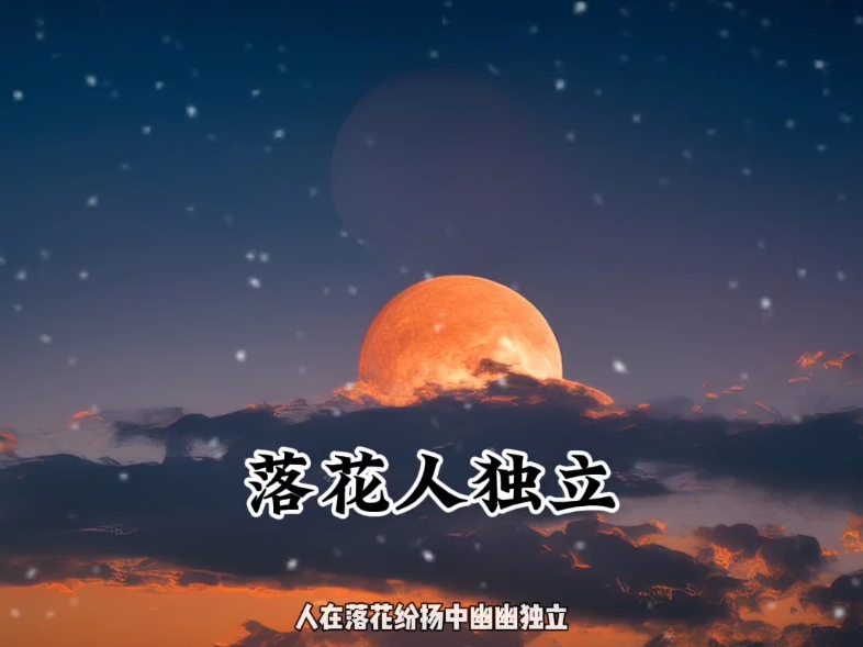 【每日一读】当时明月在,曾照彩云归