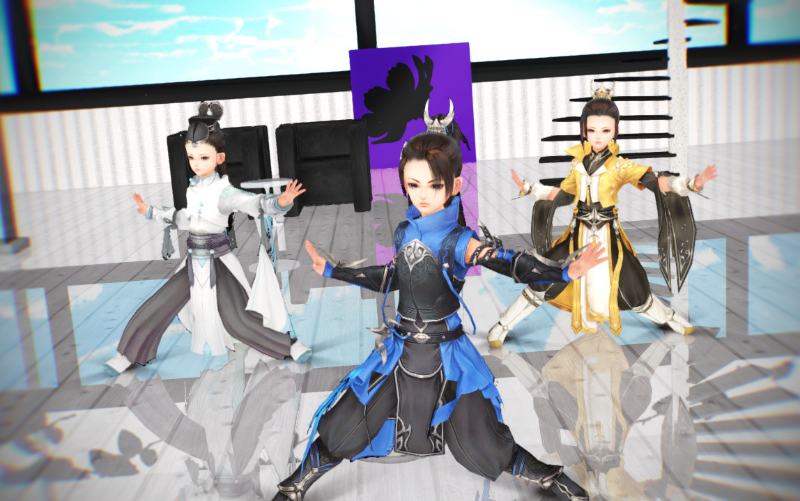 【剑三mmd】儒风炮叽琴正太的wave,儿砸们来一发