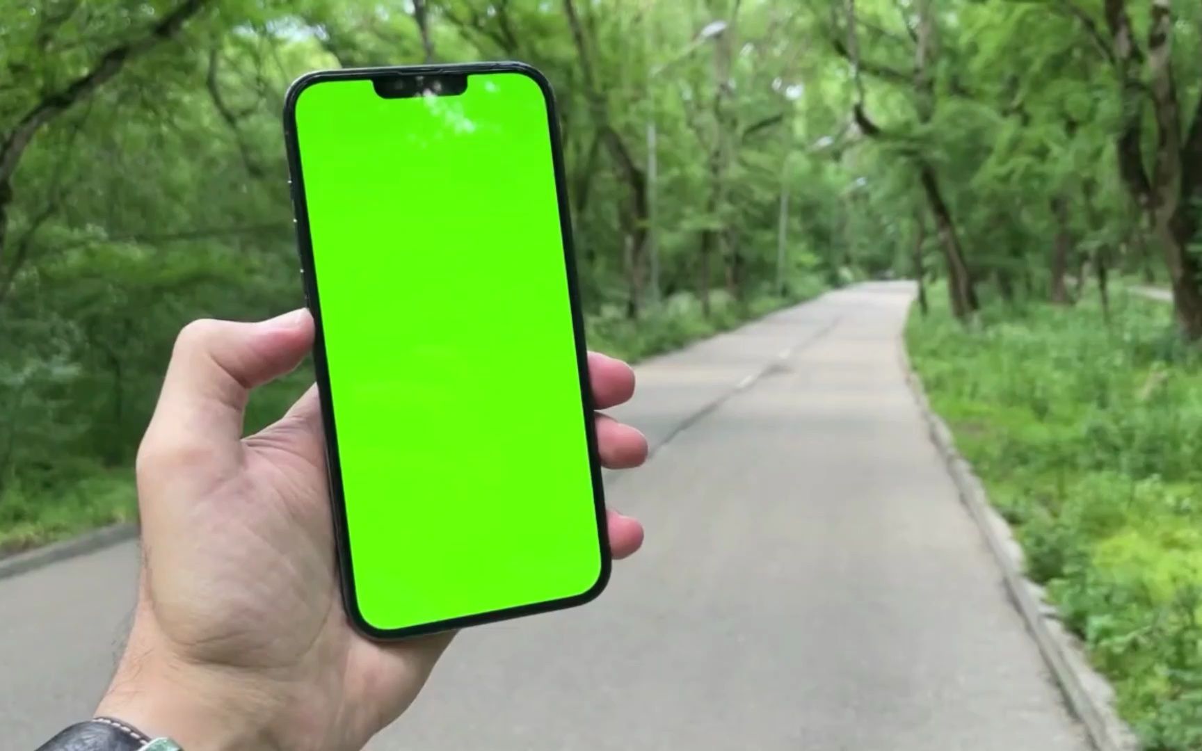 手机绿幕 纯色图片