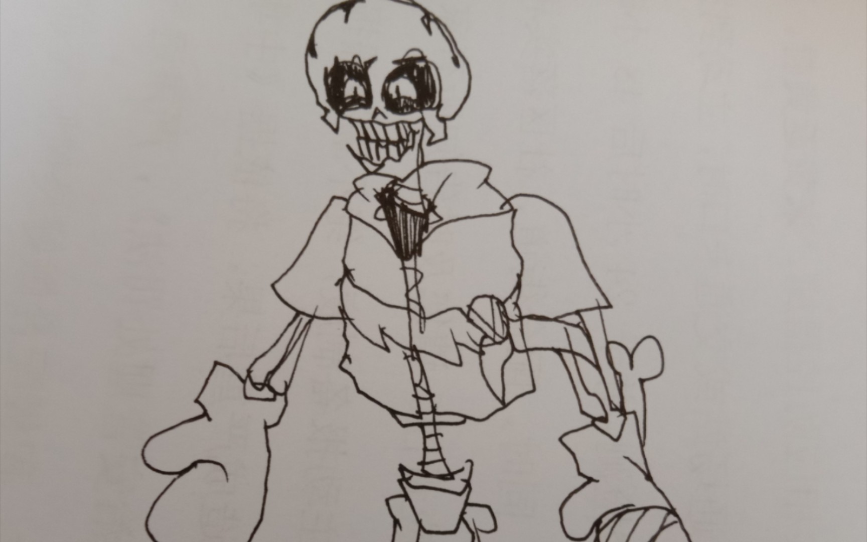 [精神错乱,全然不信]绘画 手绘