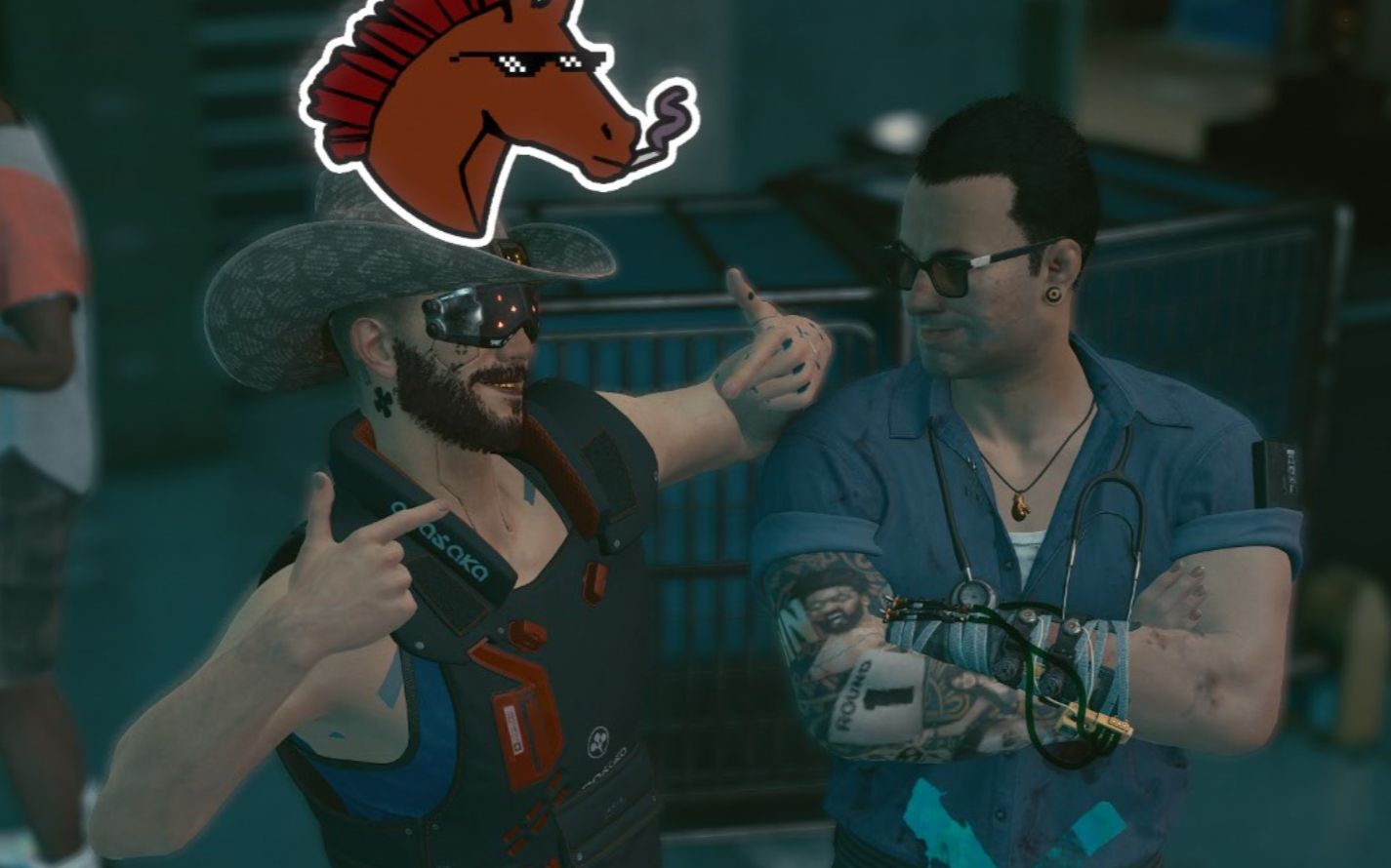 拳霸:高手过招自然是以点到为止【赛博朋克2077】