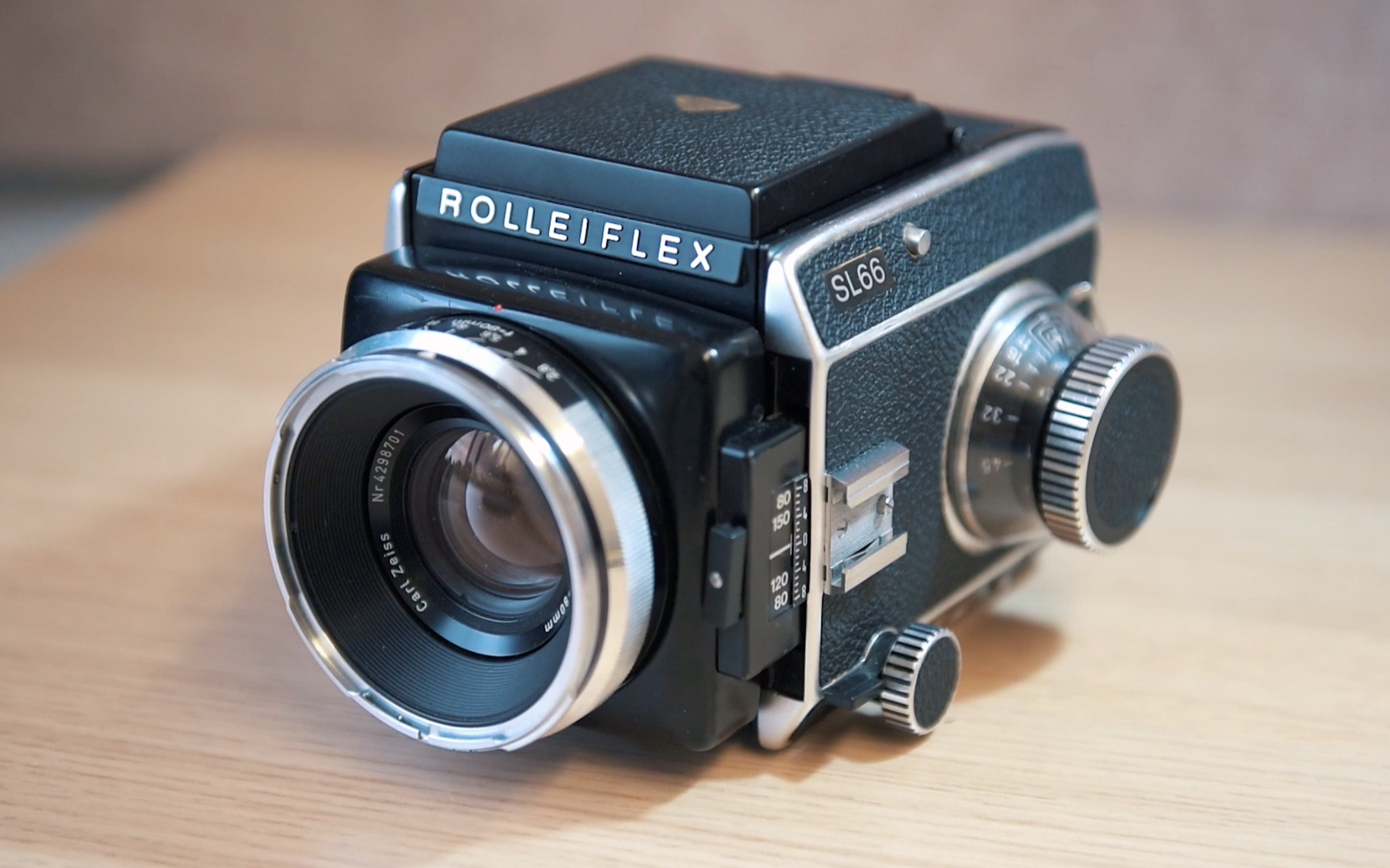 第一次ebay淘相机 禄来sl66中画幅底片机初体验