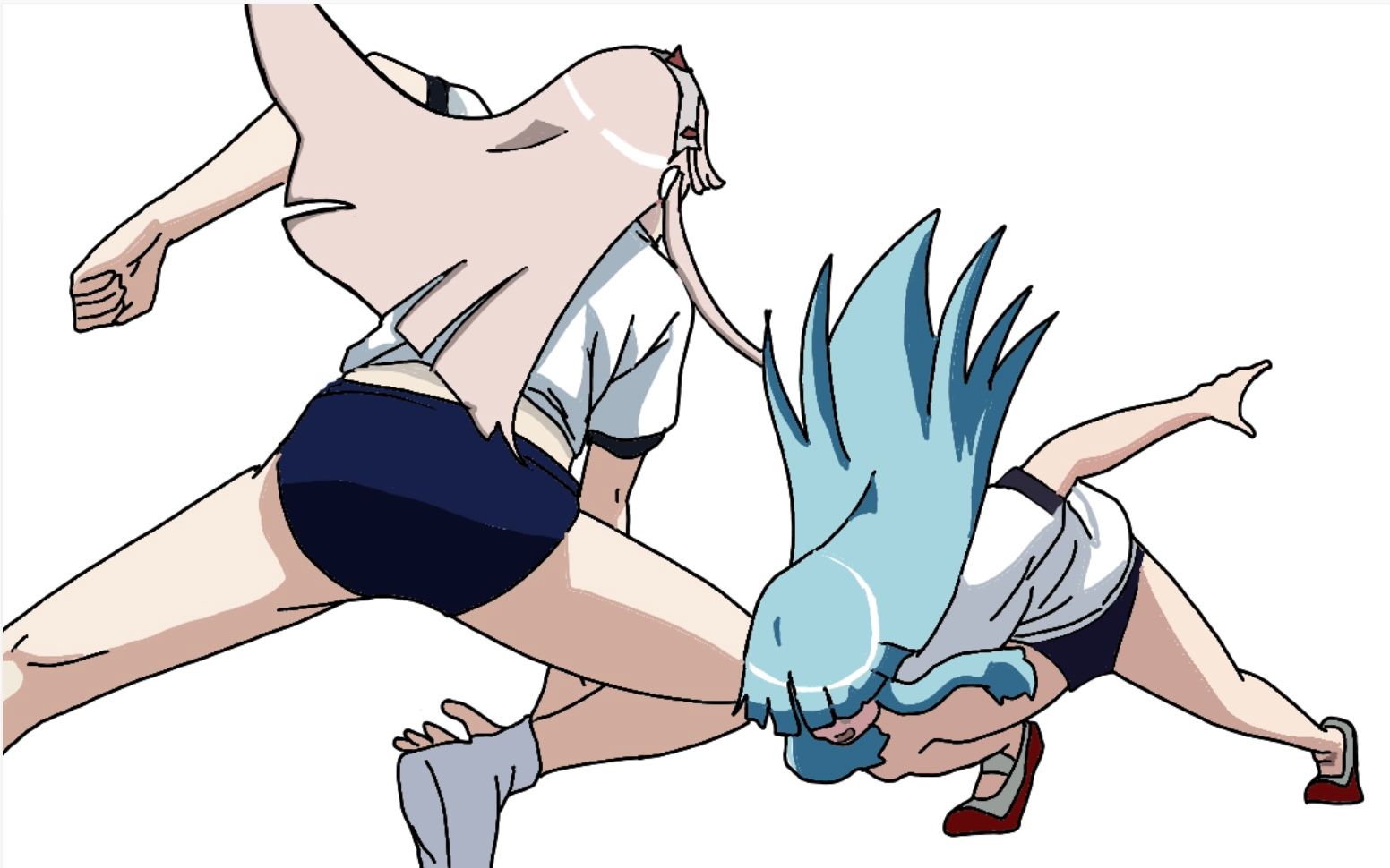 02vs桐叶!你见过如此丝滑的动作吗?