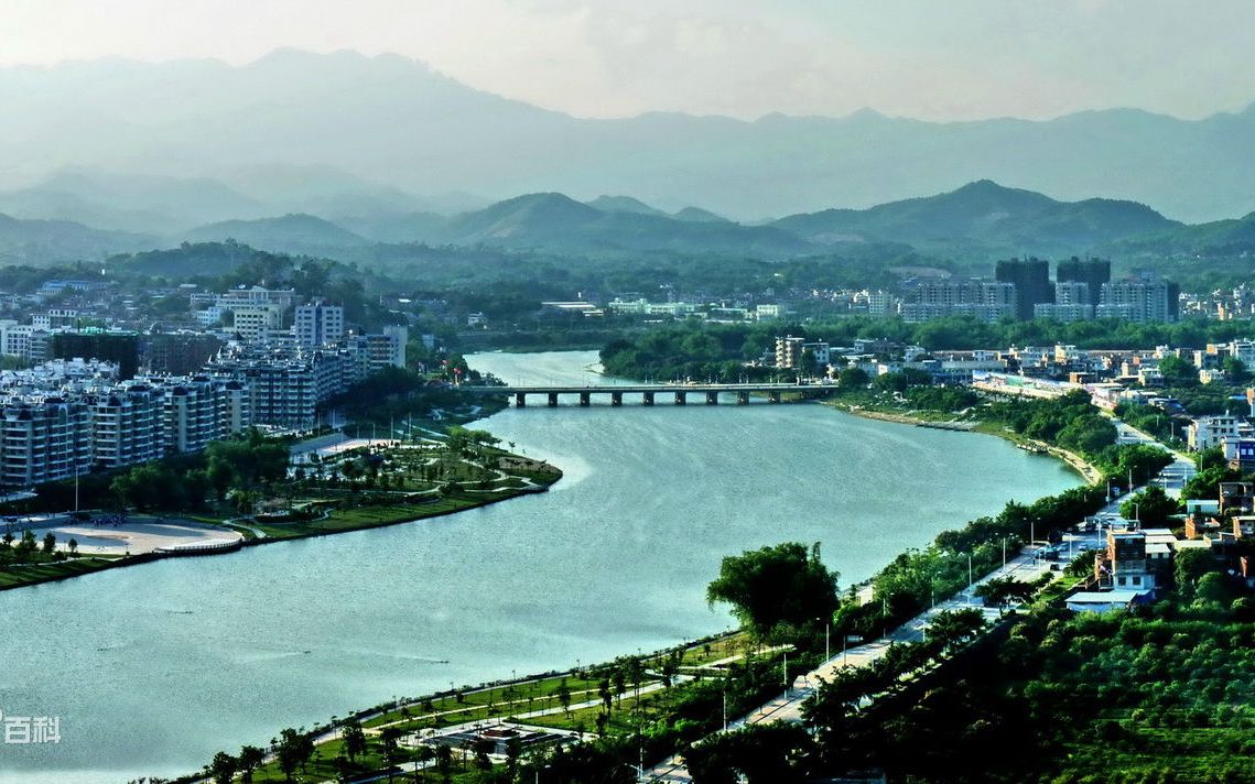 地图里看区域发展,福建省长泰县城市建设进程_哔哩哔哩_bilibili