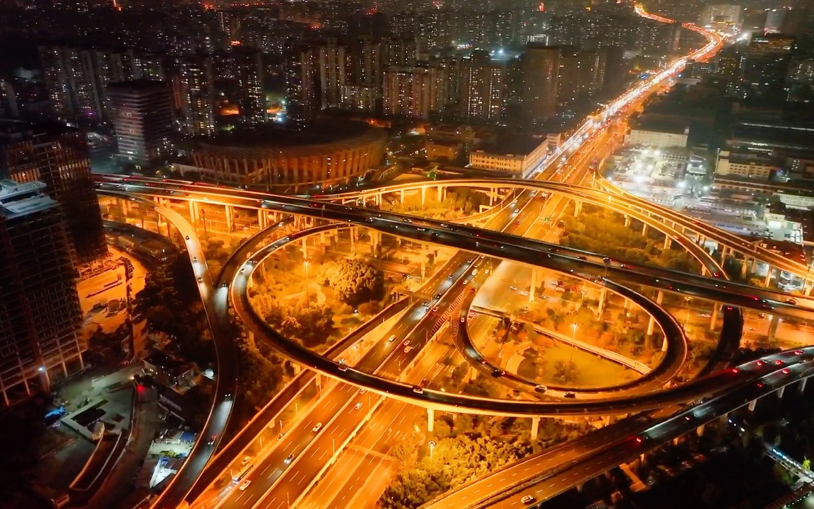 城市鸟瞰 实景图片