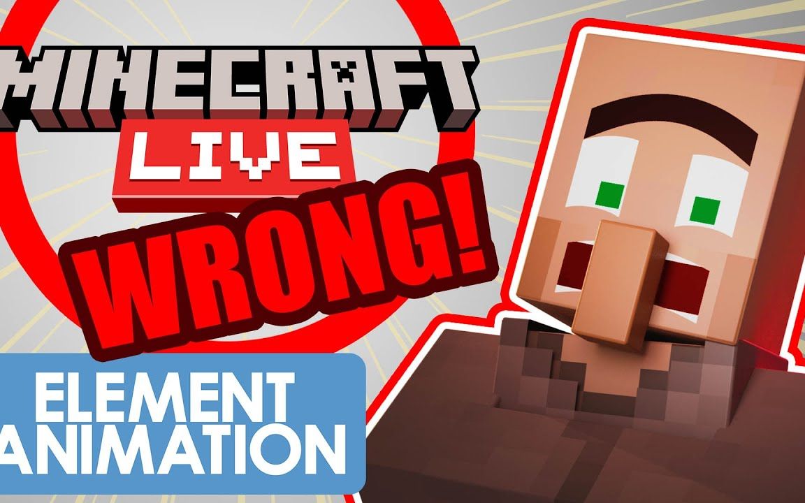 在我们视频中出现的一切错误:MINECRAFT LIVE! (第一集)我的世界