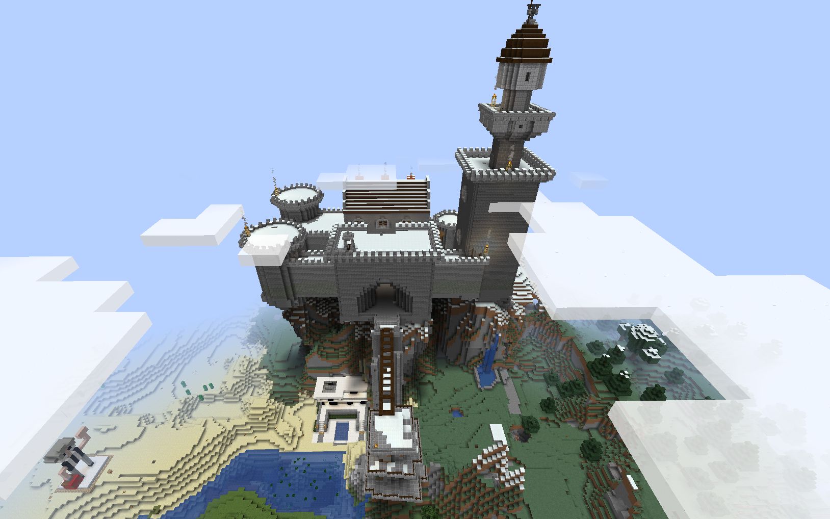 我的世界城堡我的第二个建筑