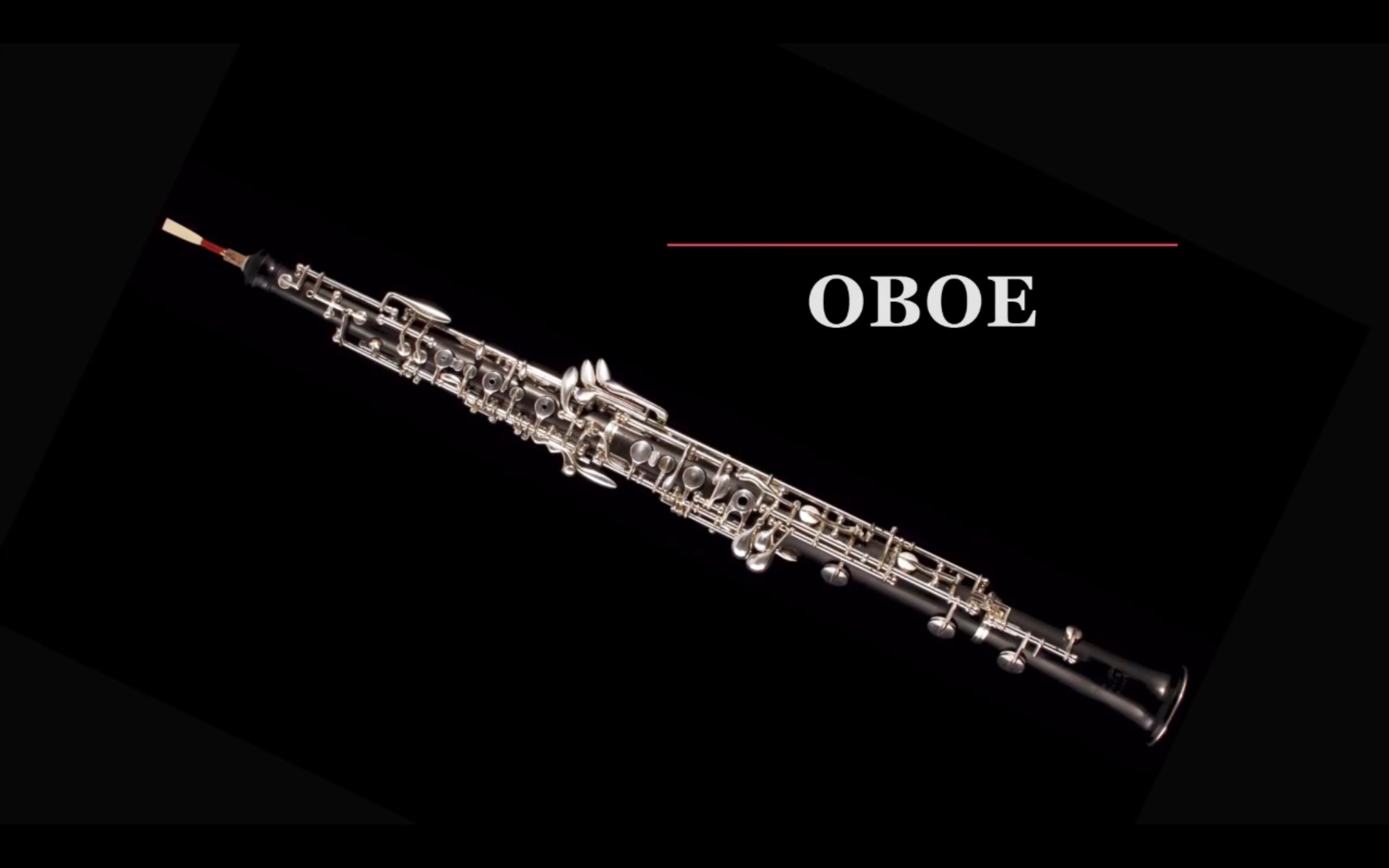 双簧管 oboe