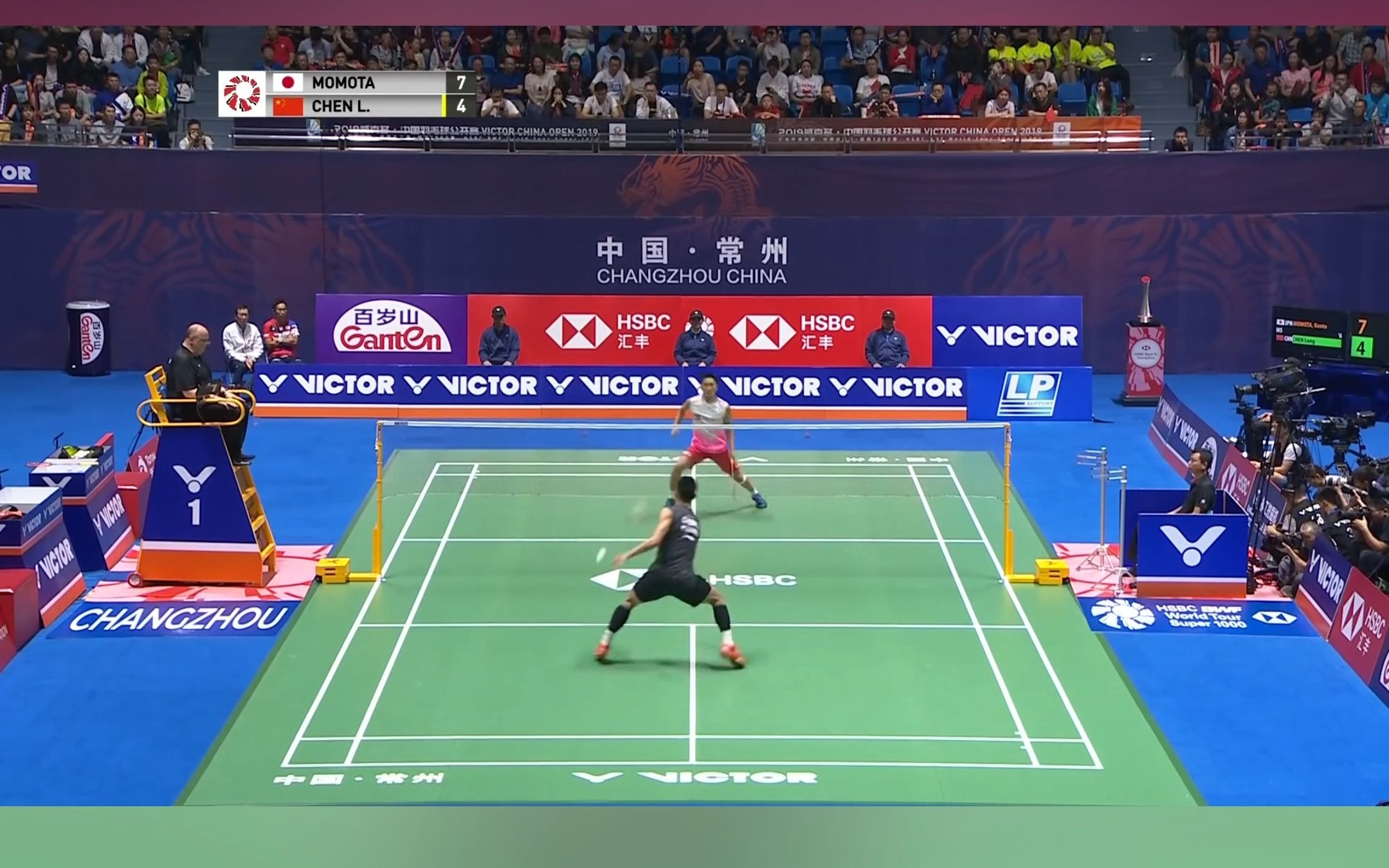 桃田贤斗无解防守,逆转谌龙!