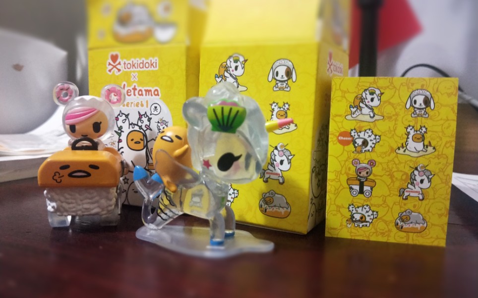 tokidoki×gudetama独角兽懒蛋蛋联名款盲盒开箱