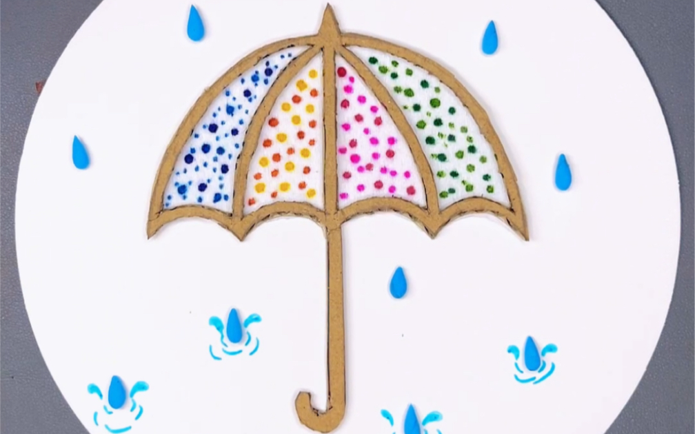 下雨天小手工