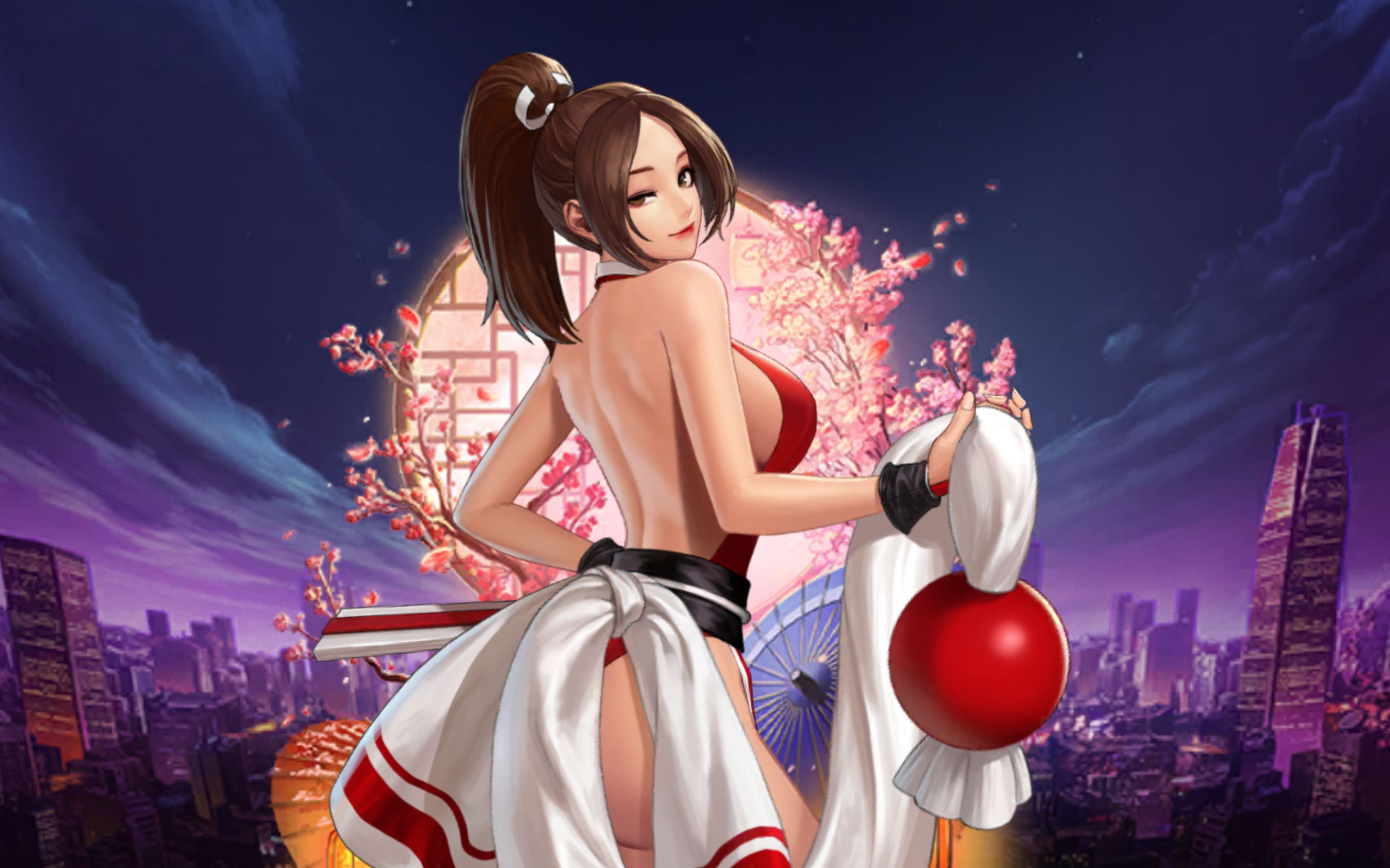 拳皇全明星 kofas ss特别签名不知火 舞 vs 老演员蛇又躺两度