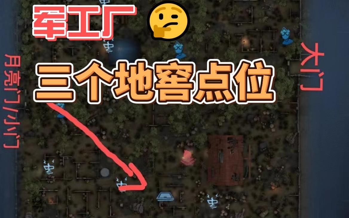 第五人格军工厂地图图片