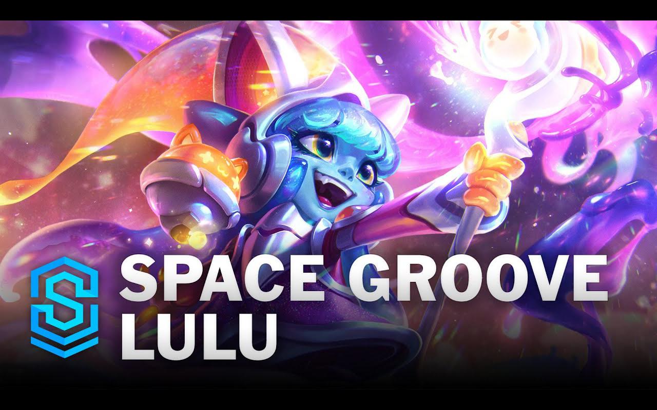 皮肤档案室璐璐仙灵女巫太空律动英雄联盟