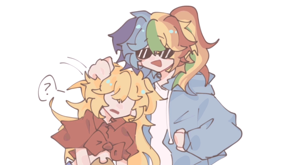 【mlp】虹林檎组的cooler than me.(rd→aj)