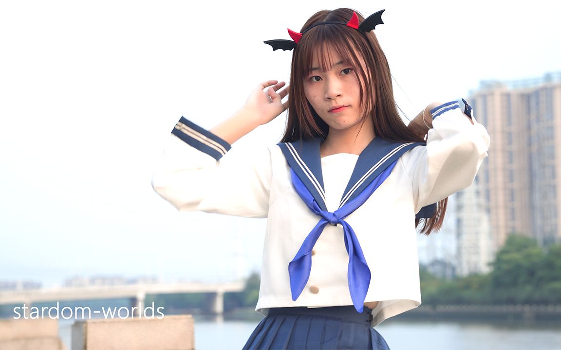 小恶魔 jk水手服 cos 2020广州麽多漫展