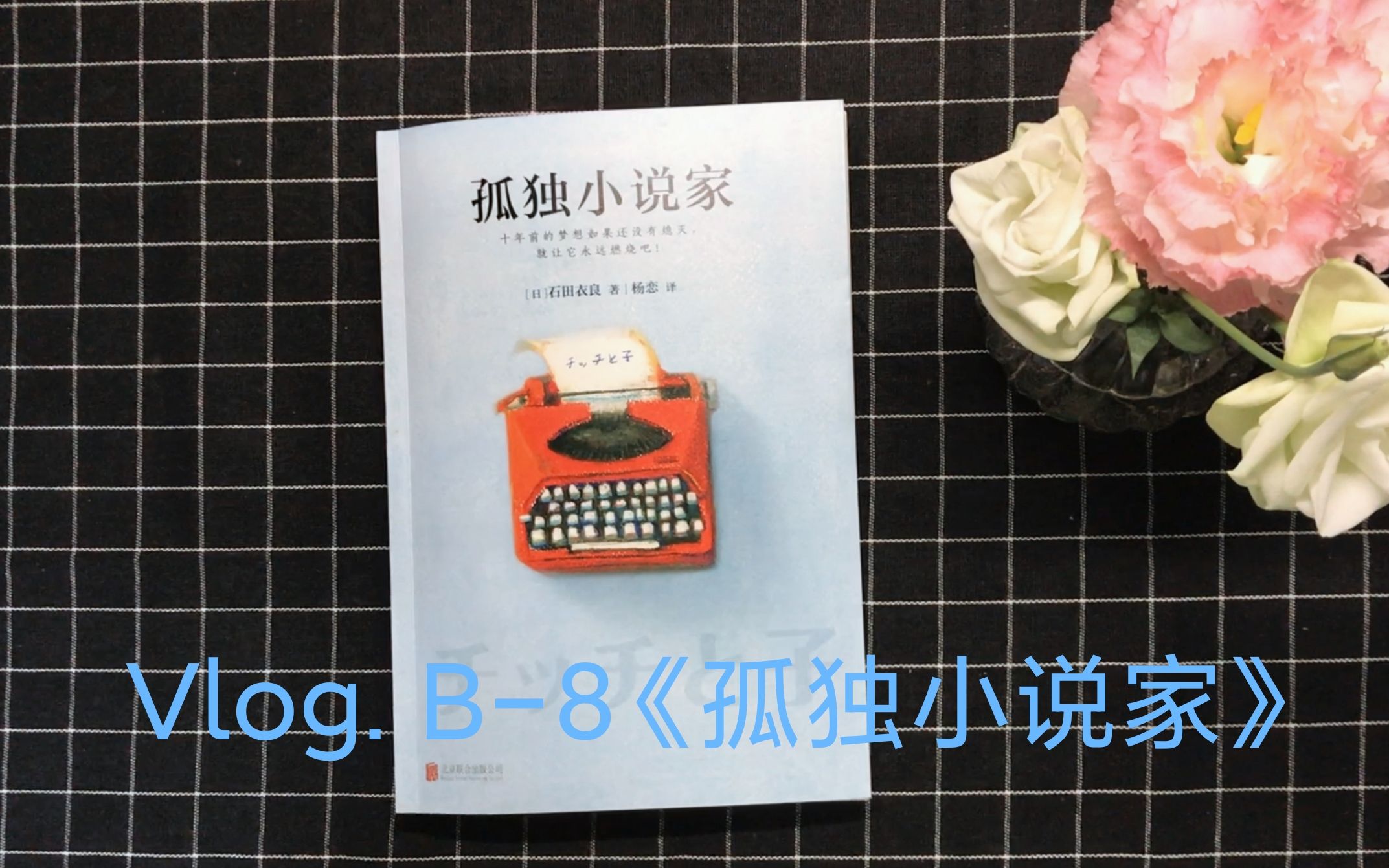 [图]Vlog. B-8《孤独小说家》|石田衣良 著|读书记录|Reading with me