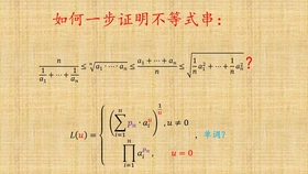 调和平均数 几何平均数 算术平均数 平方平均数 不等式串证明的严重删减版版本 哔哩哔哩 つロ干杯 Bilibili