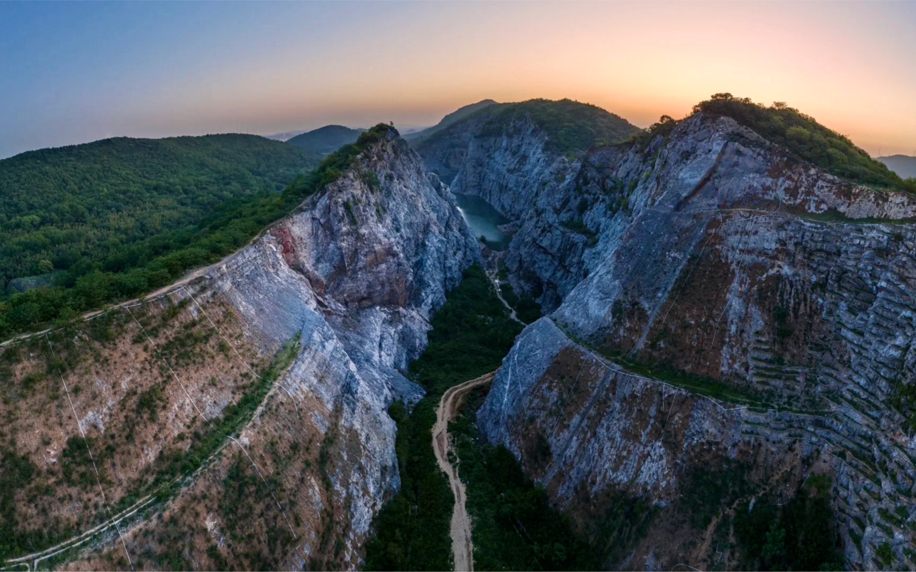 十里长山生态园图片